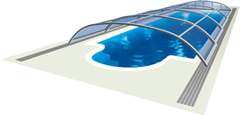 Pool Überdachung